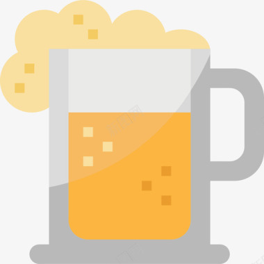 啤酒47派对淡啤酒图标图标