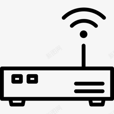 树6路由器计算机和硬件6线性图标图标
