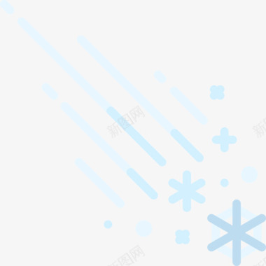 雪冬季小镇5平坦图标图标