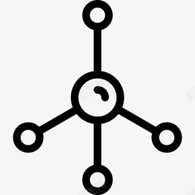 分子分子科学46线性图标图标