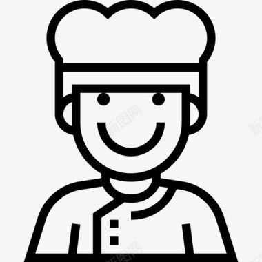 厨师人物化身5直系图标图标