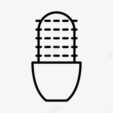盆栽素材仙人掌植物学室内装饰图标图标