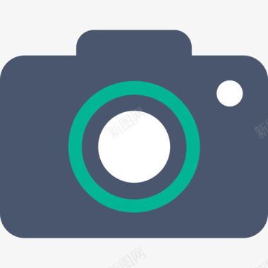 相机标志照相机摄影15平面图标图标