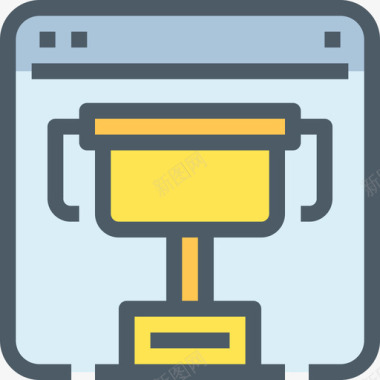 排名排名搜索引擎优化和营销16线性颜色图标图标