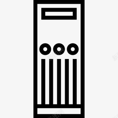 火焰小图标Cpu小工具2线性图标图标