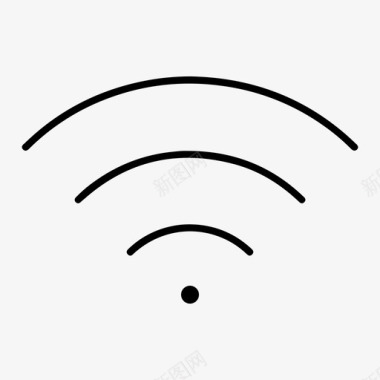 全wifi互联网信号图标图标