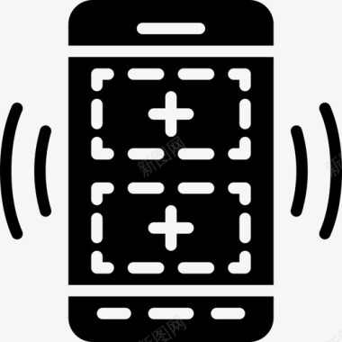 mobile智能手机用户界面mobile4固态图标图标
