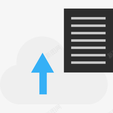 云计算商业和seo4扁平图标图标