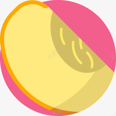 桃水果蔬菜图标图标