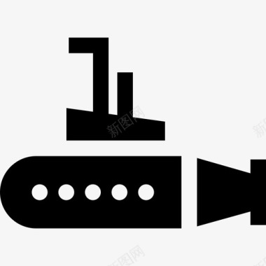 功效型潜艇军用3型已装填图标图标
