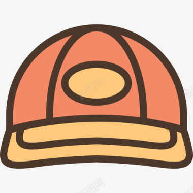 51素材帽子衣服51线性颜色图标图标