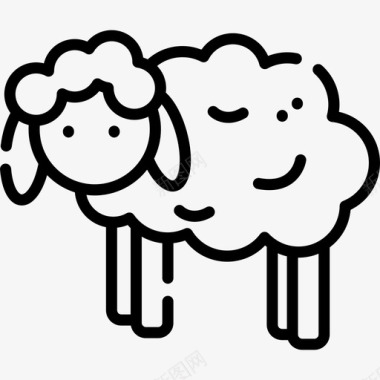 羊羊8号村直系图标图标