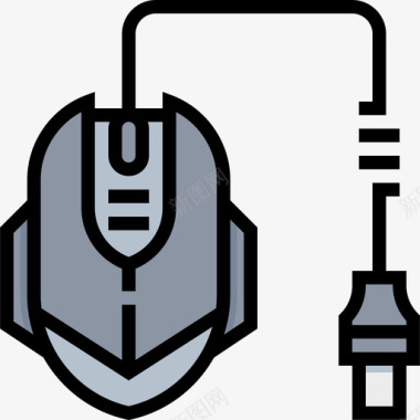 鼠标鼠标技术设备线颜色图标图标