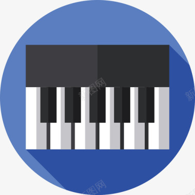 钢琴普通艺术10平调图标图标