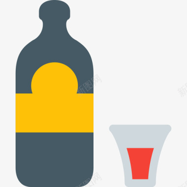 酒酒饮料6无酒精图标图标