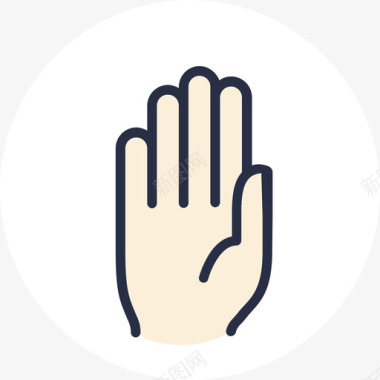 举手提问icon-举手 图标