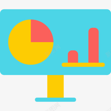媒体素材图标图表图表和图表14平面图图标图标