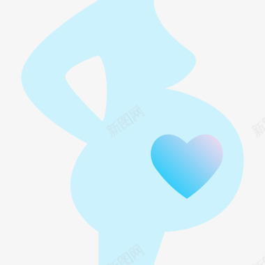 蓝色图标怀孕怀孕3蓝色图标图标