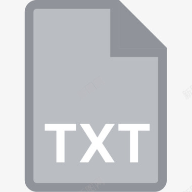 TXT文本文件 文件类型图标