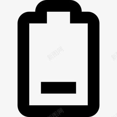电池空电池杂项24线性图标图标