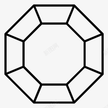 绿色SGS图标翡翠绿色宝石图标图标