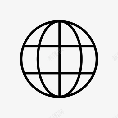 全球企业地球图标图标