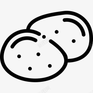 土豆烧烤5直系图标图标