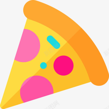 披萨活动机构公寓图标图标
