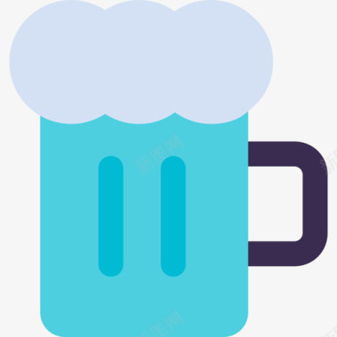 啤酒家庭元素6淡啤酒图标图标