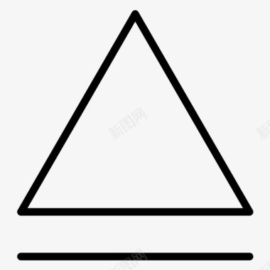 三角形弹出几何体图标图标
