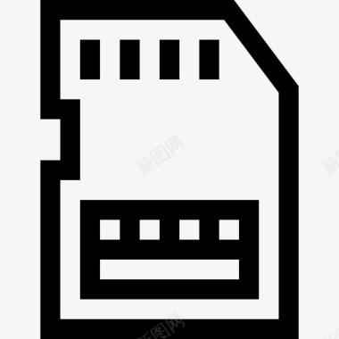 卡通风图标Sd卡面试3直系图标图标