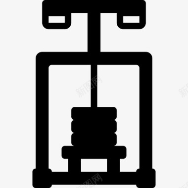 健身毯机器健身器材17填充图标图标