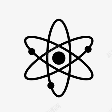 放射光点核原子危险图标图标