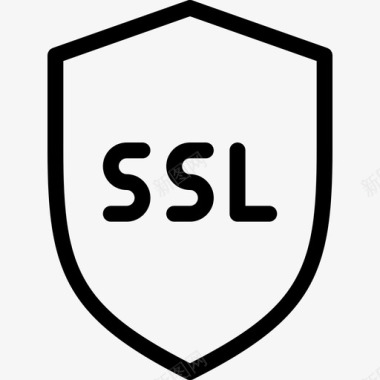 sslSsl互联网安全23线性图标图标