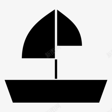 船船海上黑暗图标图标