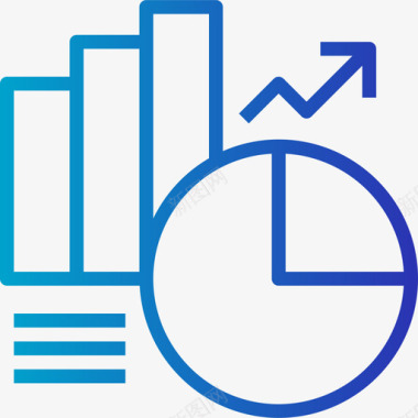 商务逻辑分析分析电子商务48梯度图标图标