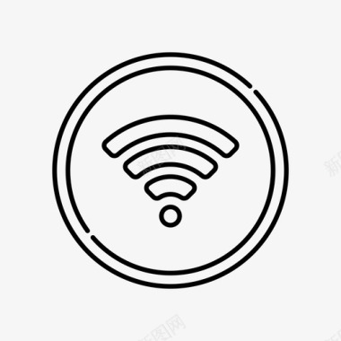 wifi互联网wifi酒店设施互联网图标图标