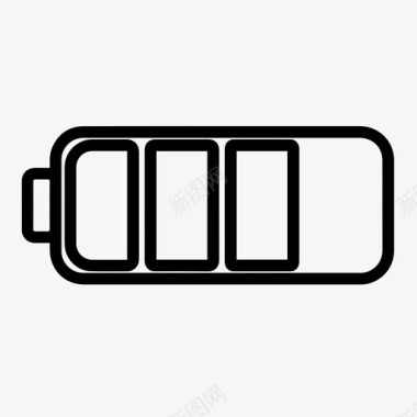 电池中电池充电能量图标图标