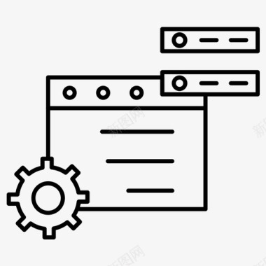 齿轮的网站设置齿轮互联网图标图标
