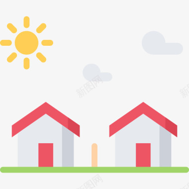 住宅海报住宅真实状态6公寓图标图标