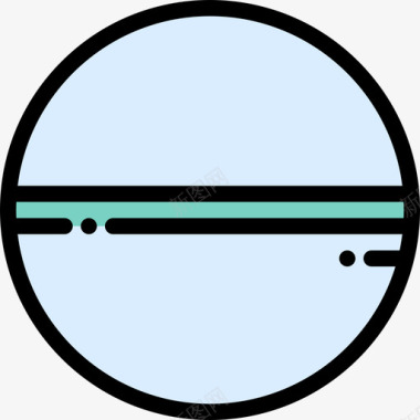 药品药丸药丸医学院2号线性颜色图标图标