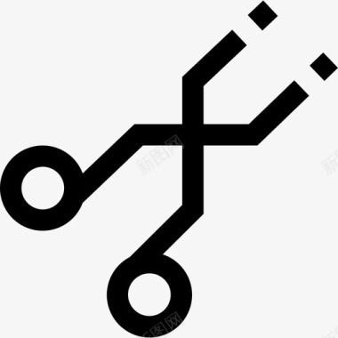 诺基亚N85剪刀医用85直线型图标图标