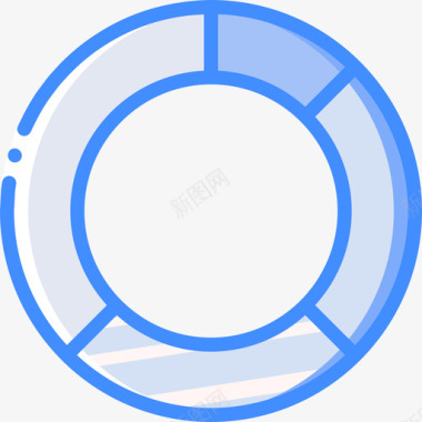 分析数据和图表5蓝色图标图标