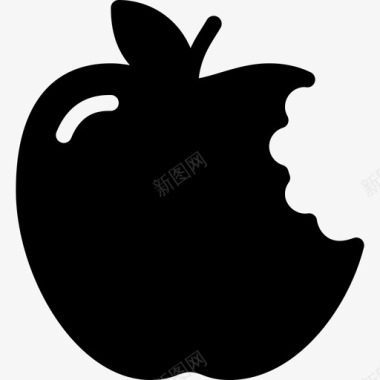 苹果碎3填充图标图标