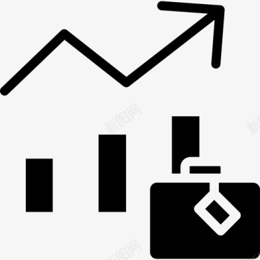 饼图饼图分析5实心图标图标