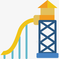 公园平面图滑梯主题公园3平面图标高清图片