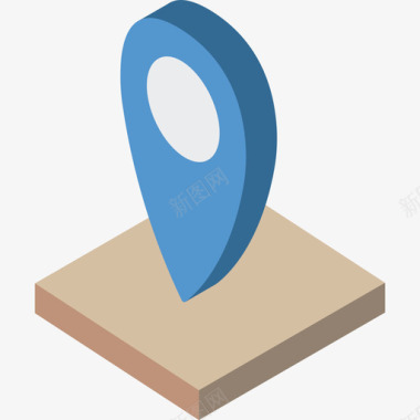 别针基本款19扁平图标图标