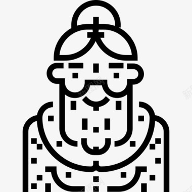 祖母14家直系亲属图标图标