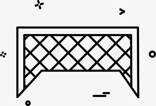 比赛插图足球进球比赛体育图标图标