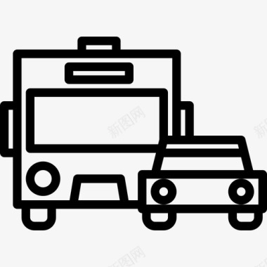 公共交通标识公共交通旅行133直达图标图标